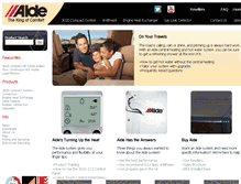 Tablet Screenshot of alde.co.uk