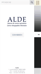Mobile Screenshot of alde.fr
