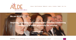 Desktop Screenshot of alde.org