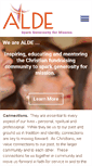 Mobile Screenshot of alde.org