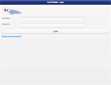 Tablet Screenshot of live.alde.eu